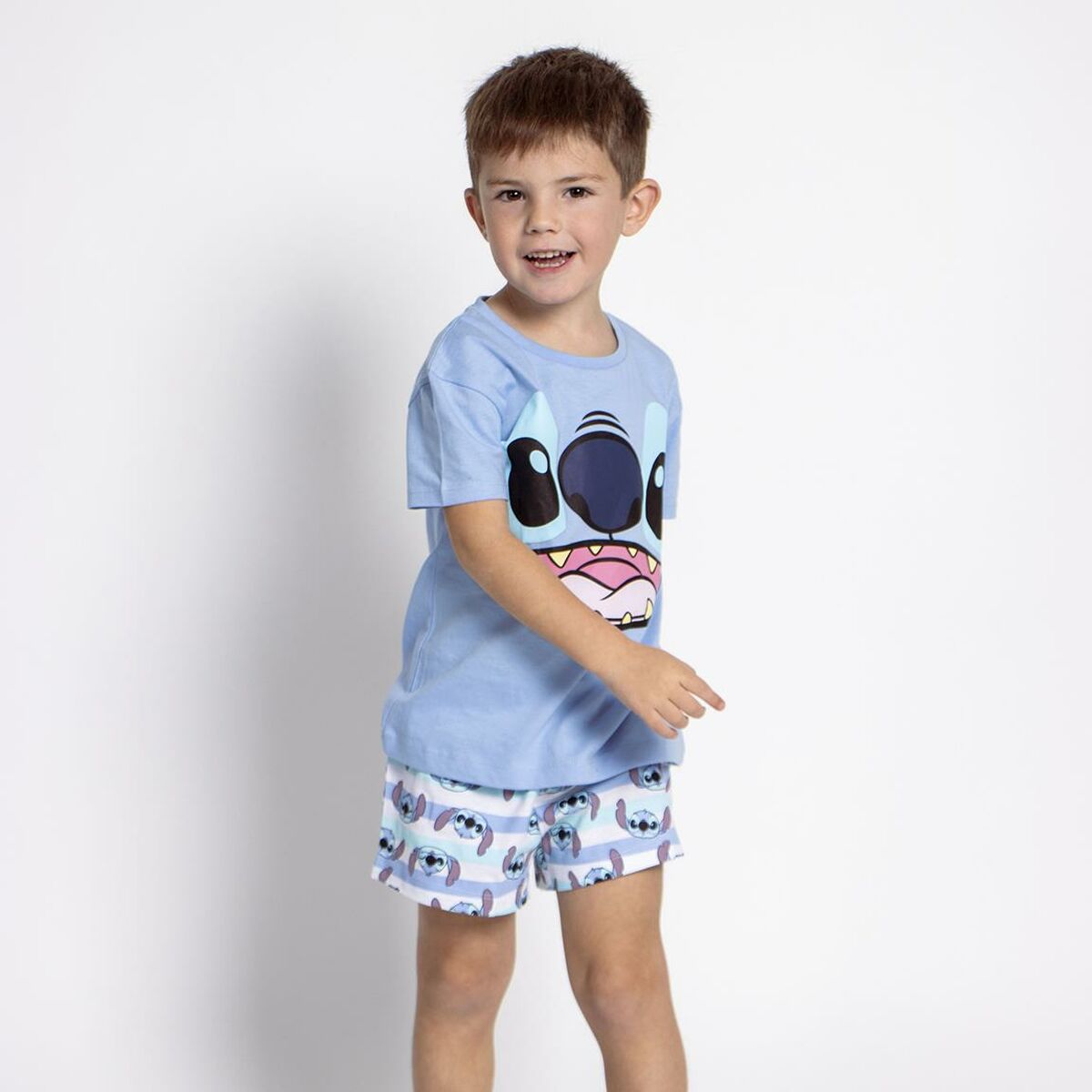 Pyjamat Lasten Stitch Sininen