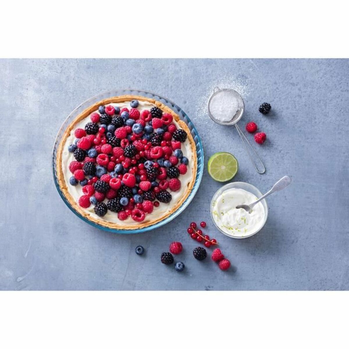 Cakevorm Pyrex Multicolour Transparant