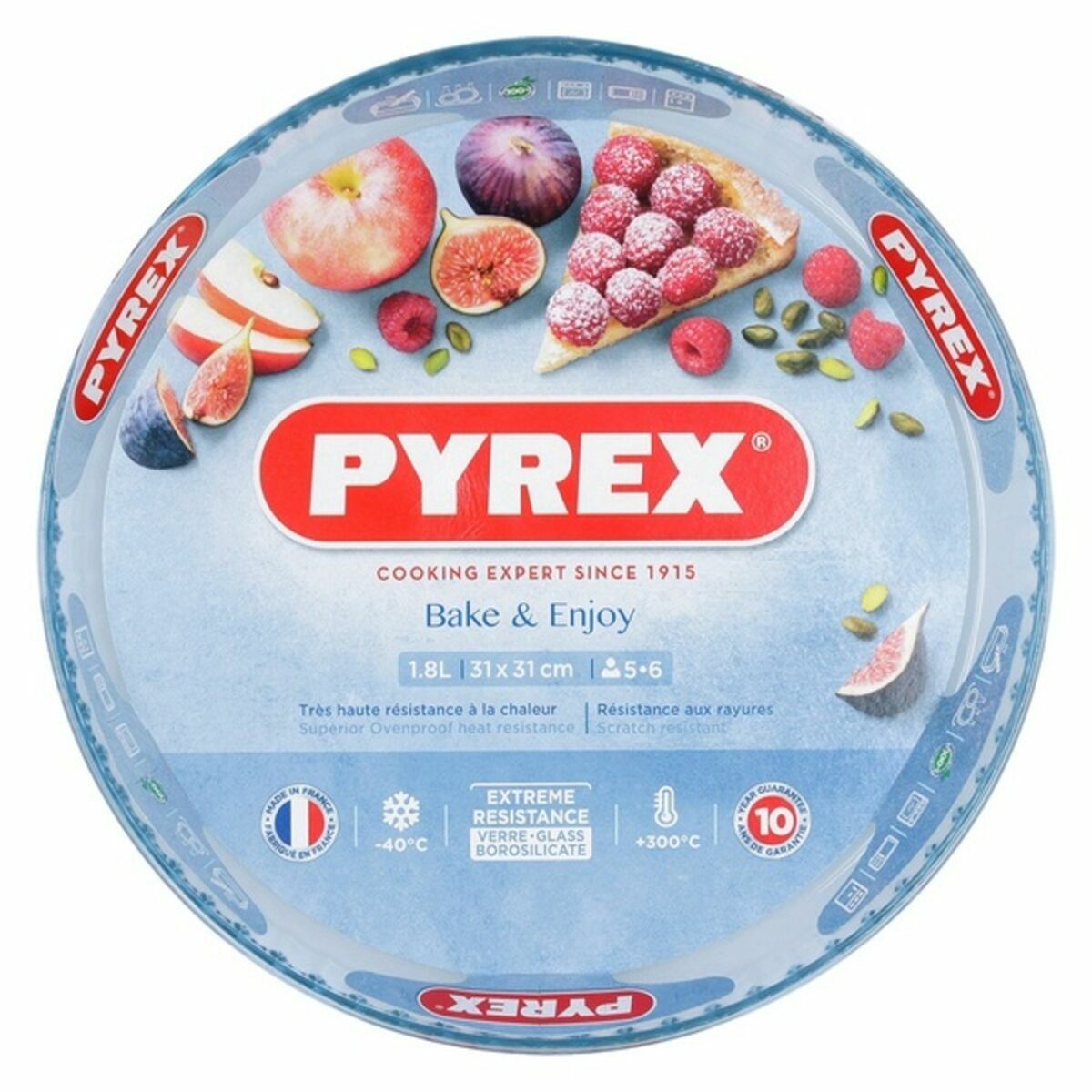 Cakevorm Pyrex Multicolour Transparant