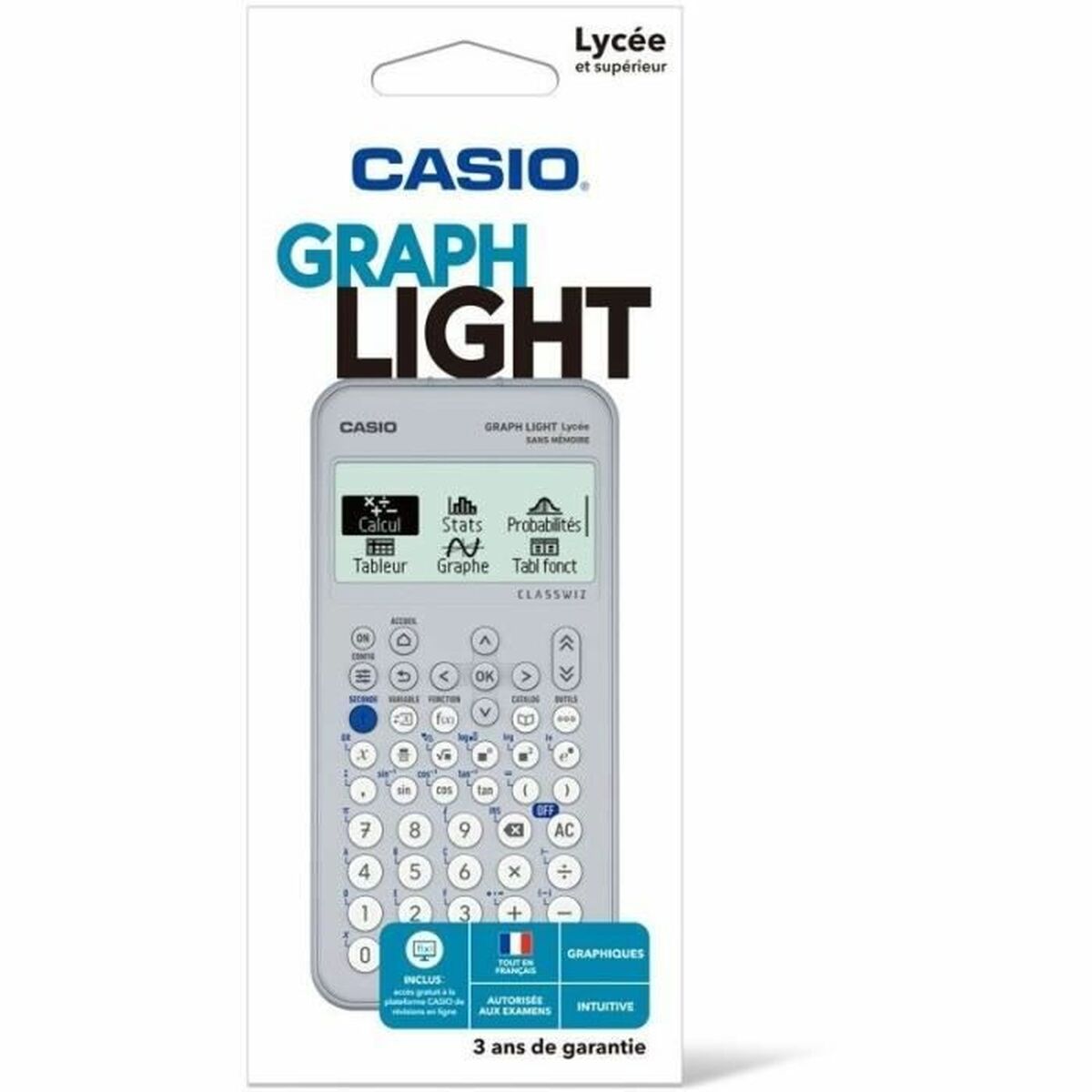 Calcolatrice scientifica Casio Graph Light Grigio