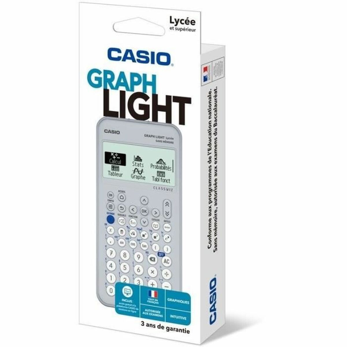 Calculadora Científica Casio Graph Light Cinzento