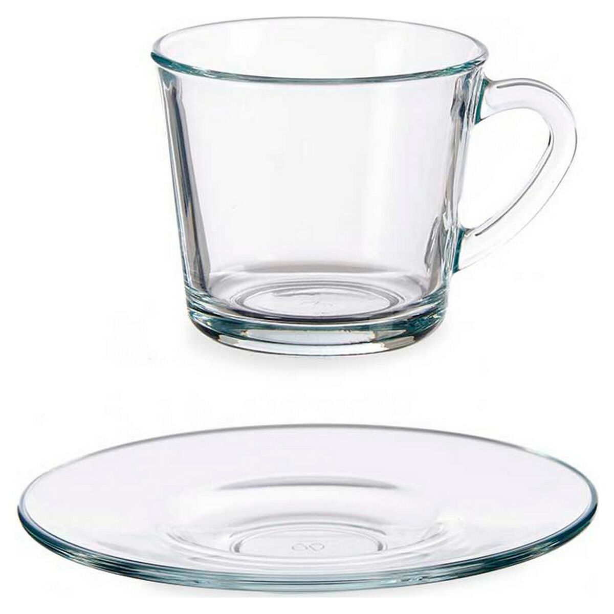 Coffee Set Pasabahce Basic Transparent Glass 190 ml