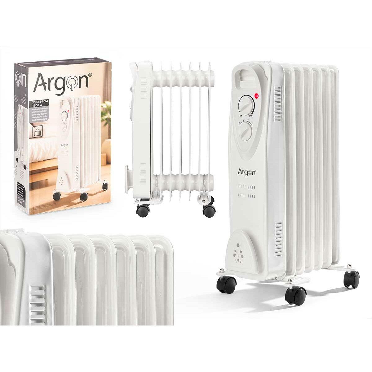 Verwarming Argon Wit 1500 W