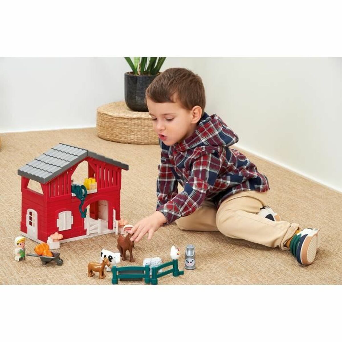 Set de Construcție Ecoiffier CASA TRADICIONAL