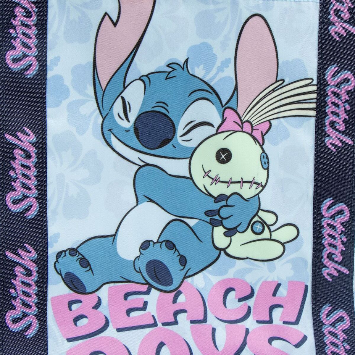Strangbag Stitch Blå 100 % polyester