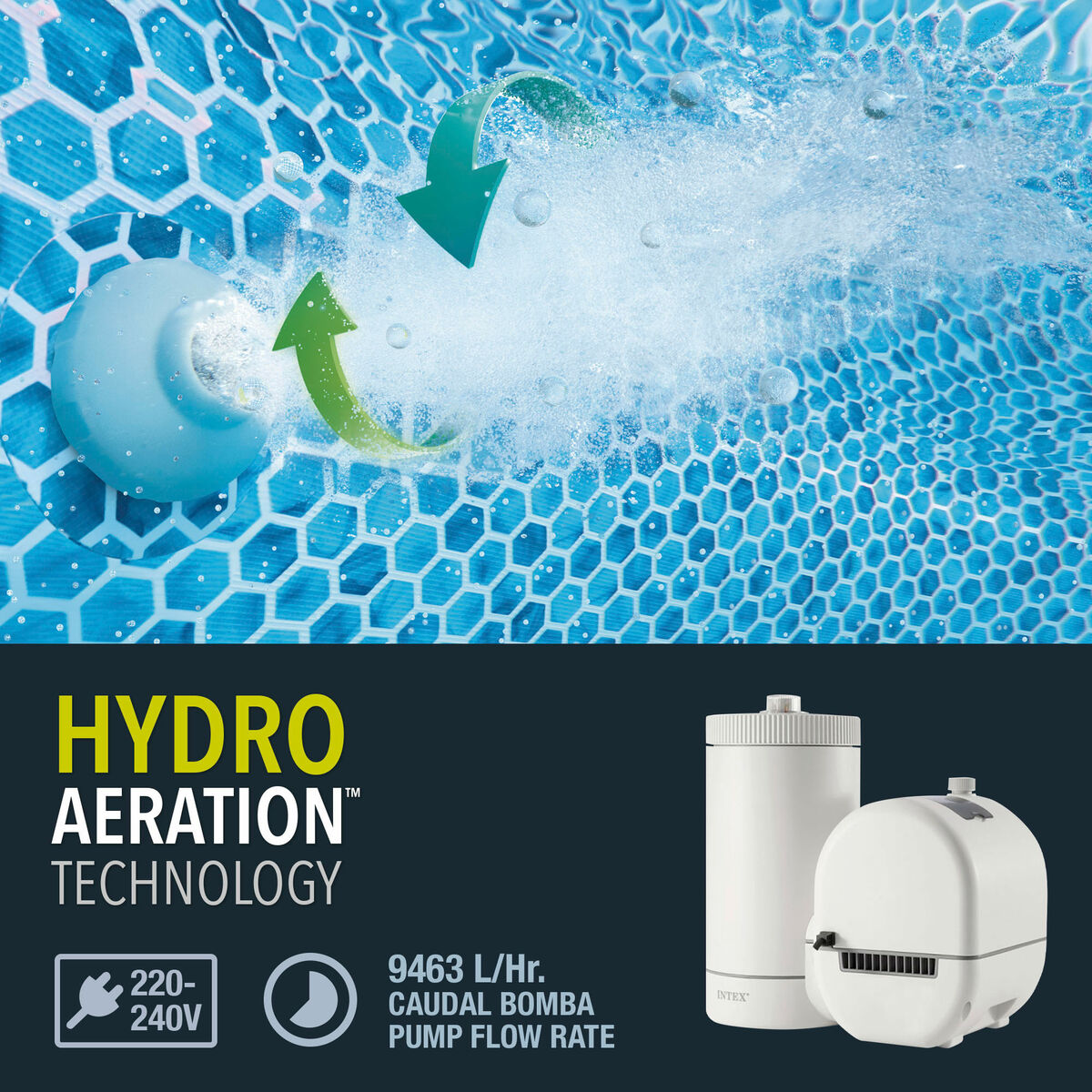Rensesystem til swimmingpool Intex