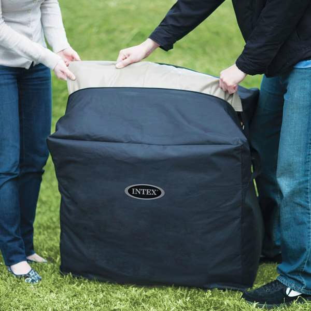 Надуваем СПА Intex Puresoa Burbujas Plus 795 L