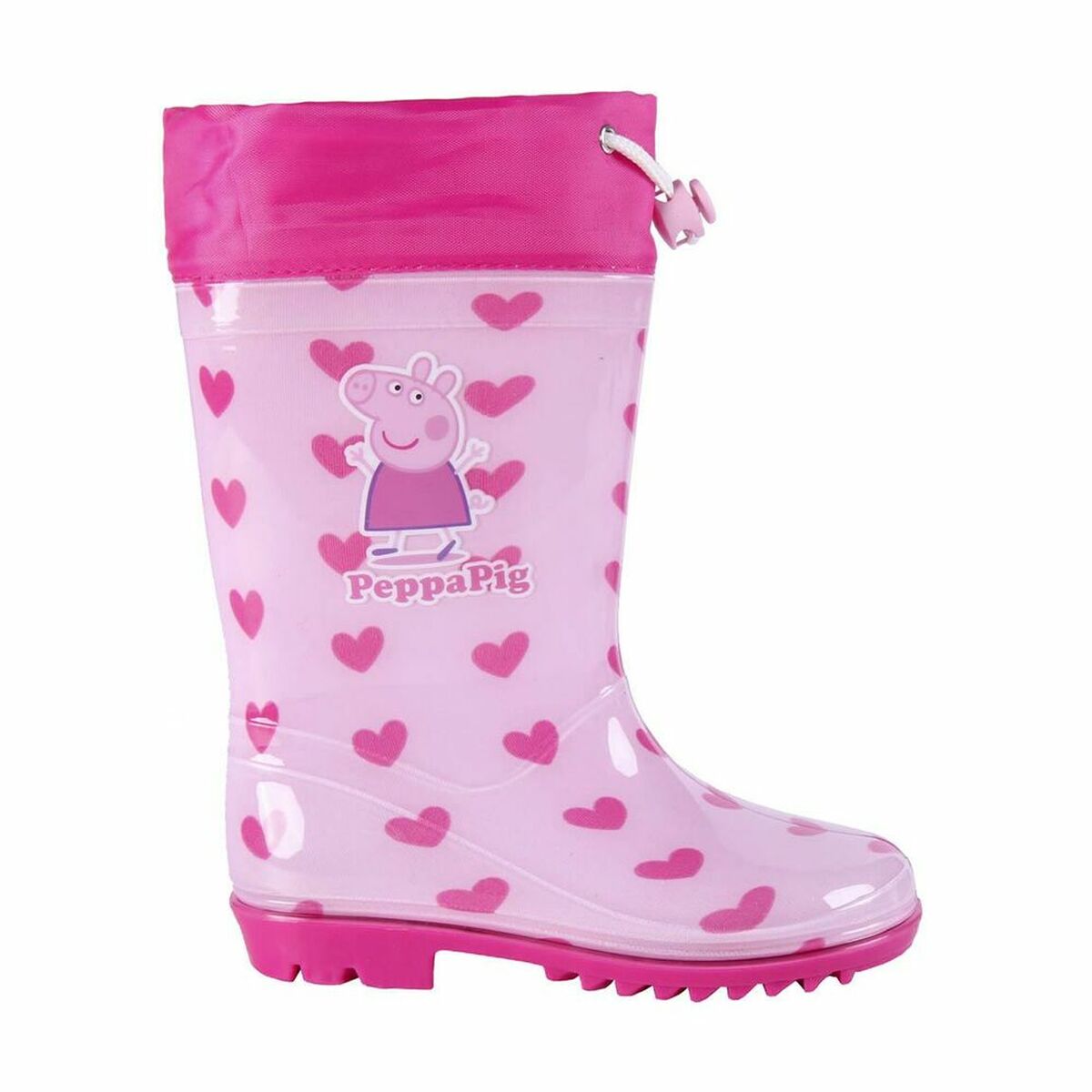 Botins Infantis Peppa Pig Cor de Rosa