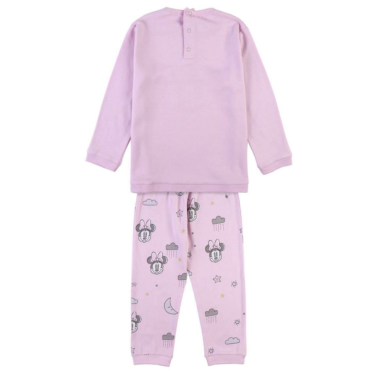 Pyžamo Dětské Minnie Mouse Modrý