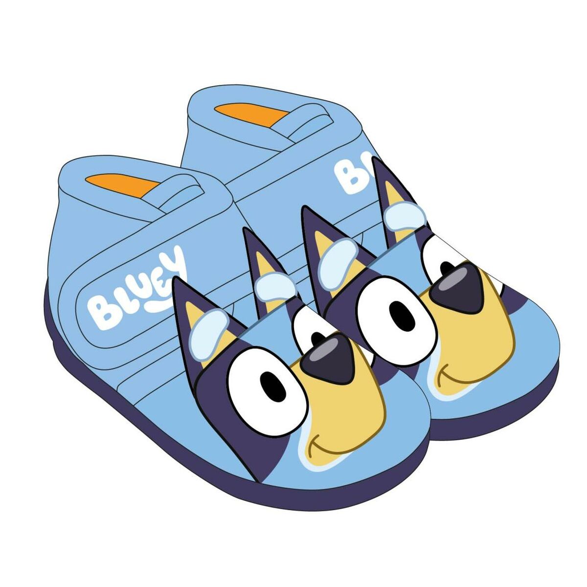 Hjemmesko Bluey Lyseblå