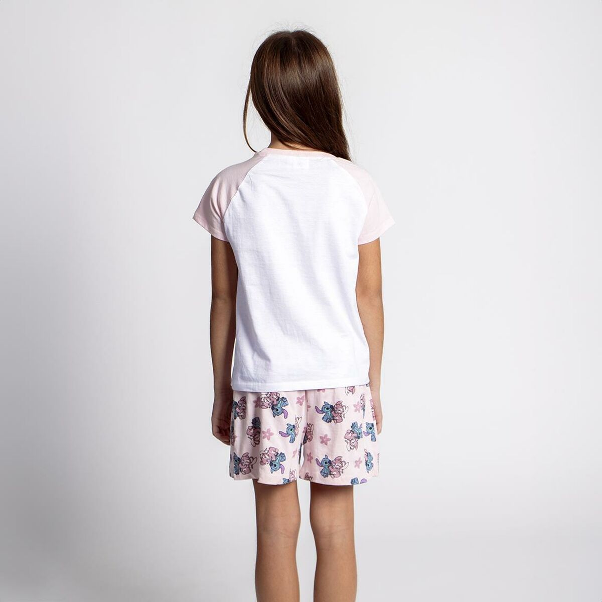 Pyjamas Barn Stitch Rosa