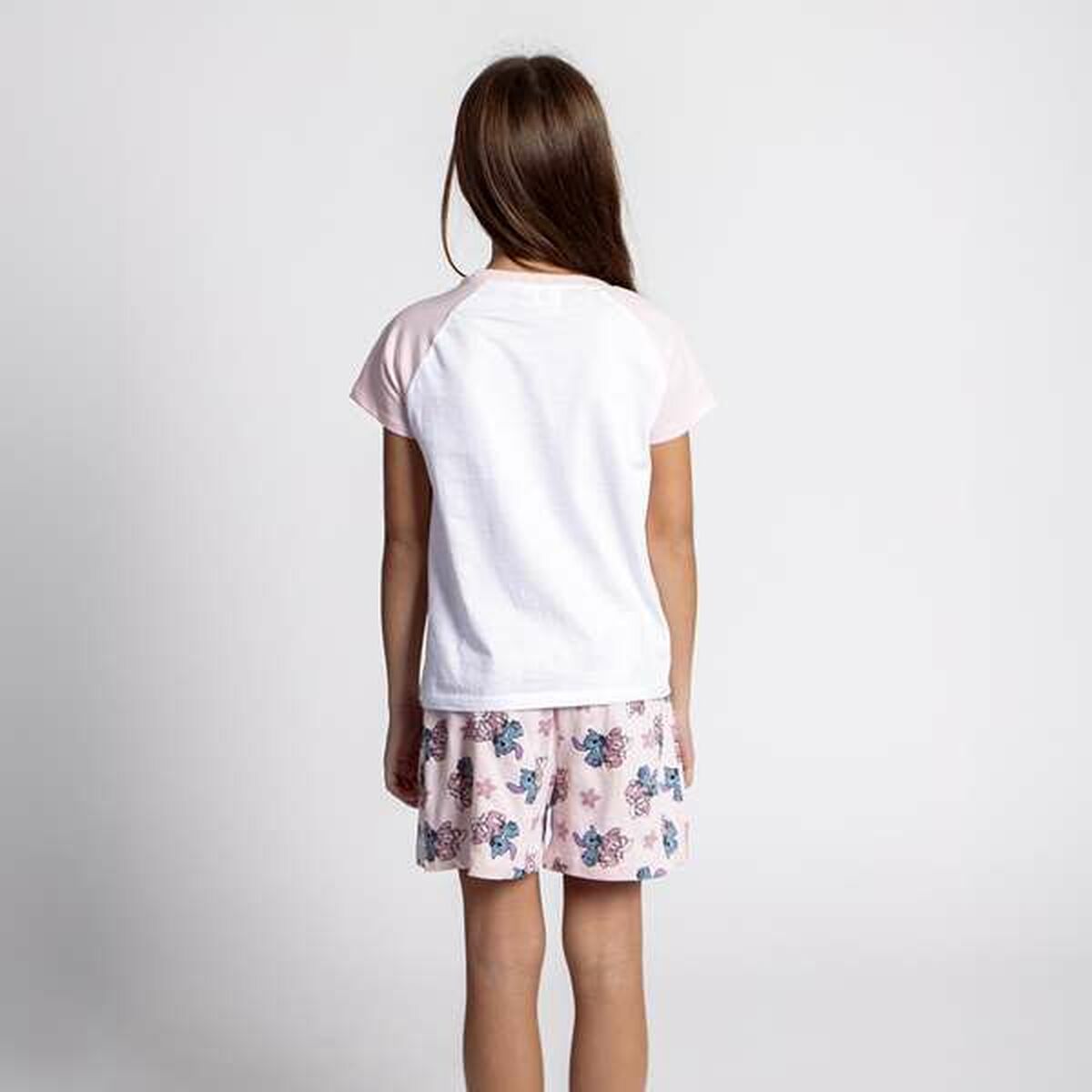 Pyjamas Barn Stitch Rosa