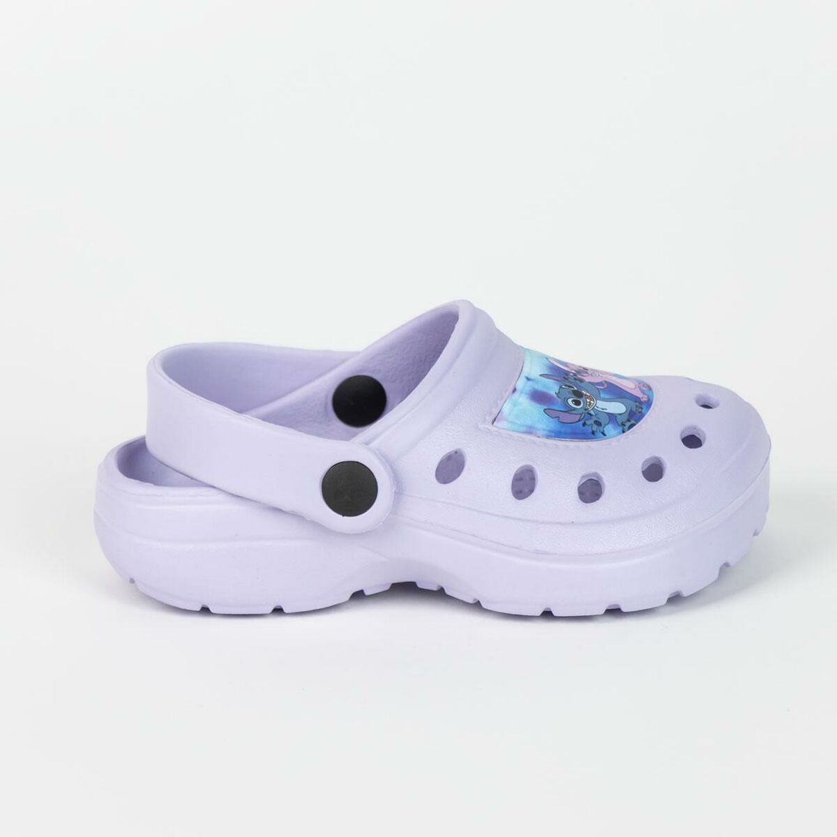 Strandcrocs Stitch Lilla