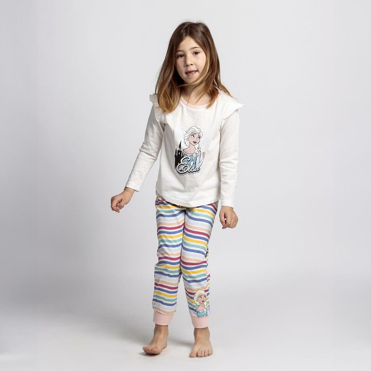 Pyjamas Barn Frozen Beige