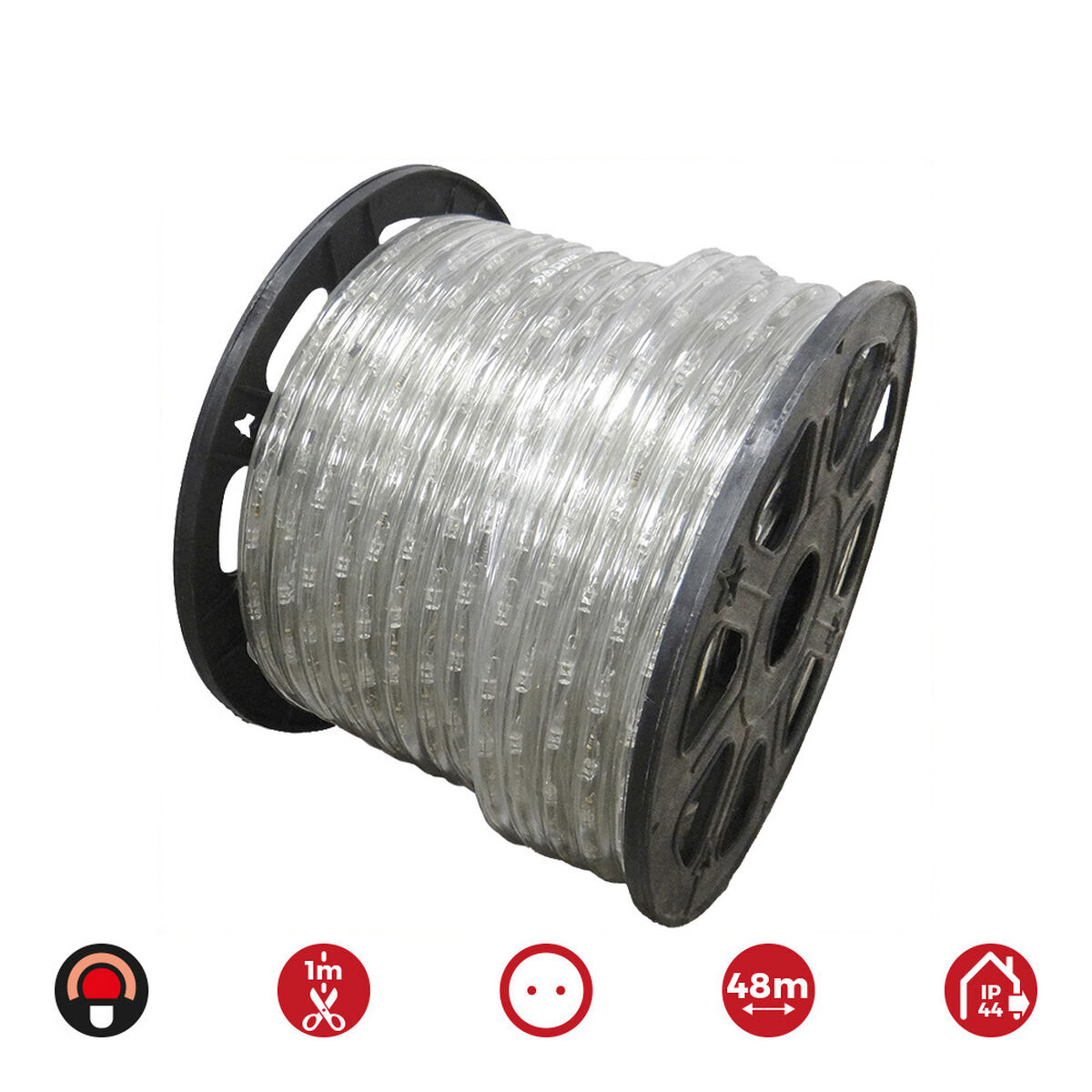Cev LED EDM 72718 Flexiled Rdeča