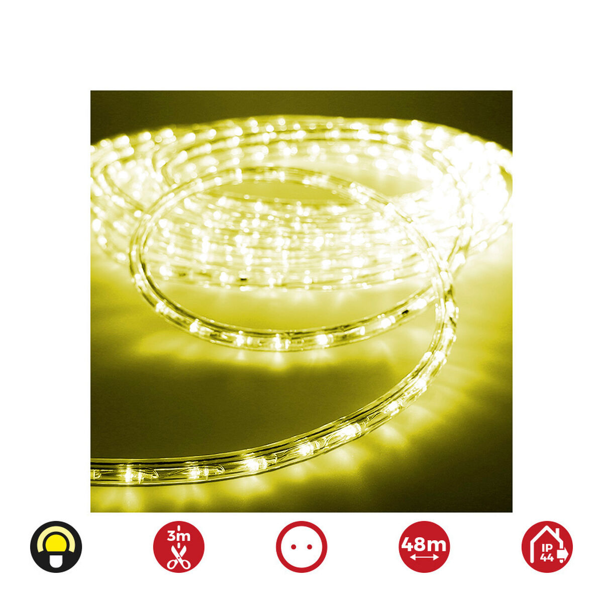 Cev LED EDM 72707 Flexiled Rumena