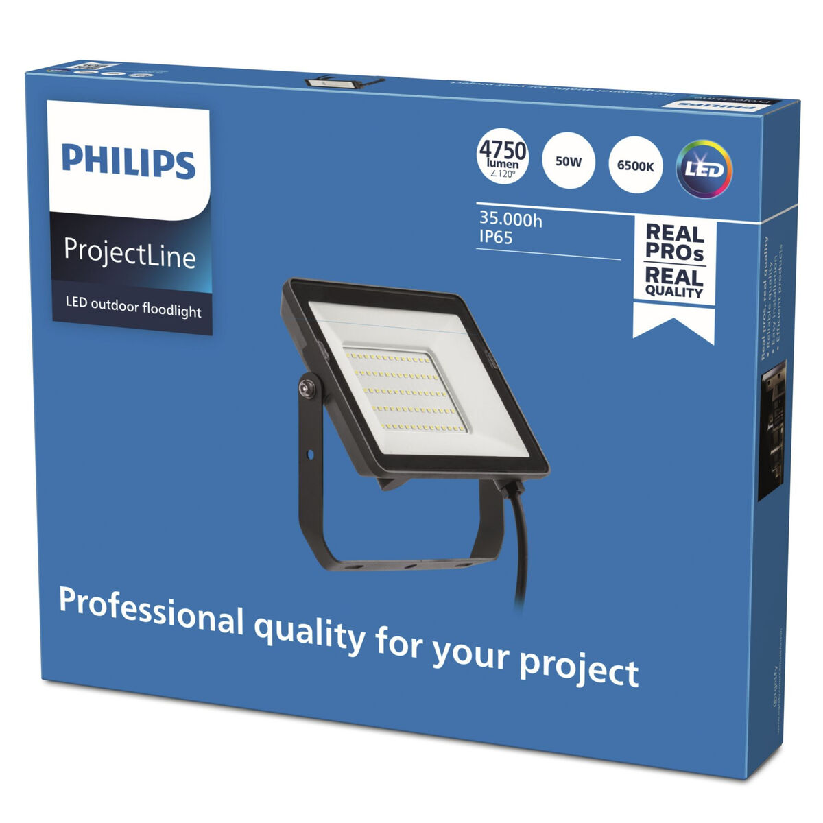 Spotlight projektor Philips Proyector 50 W Sort