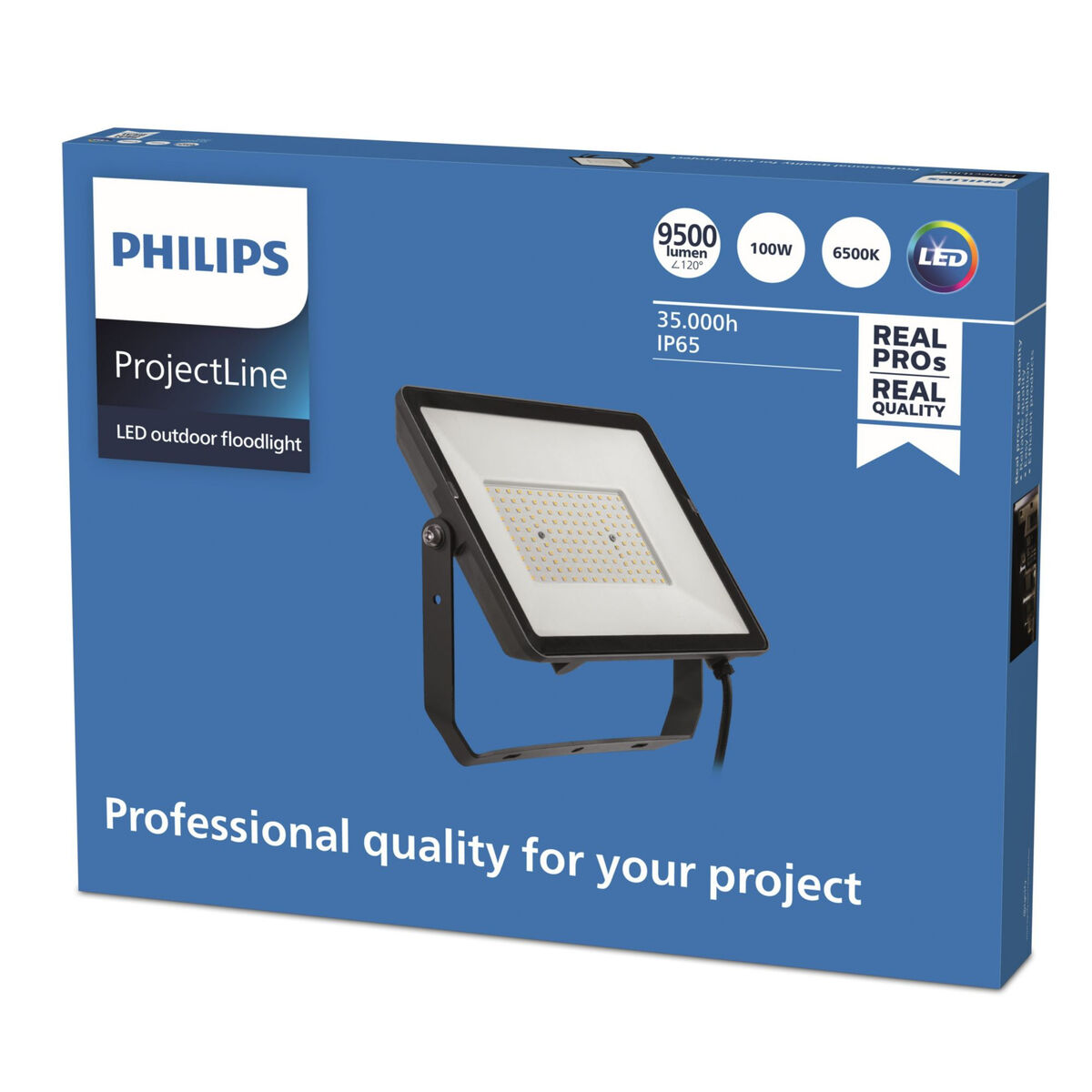 Floodlight/Projector Light Philips Proyector Black