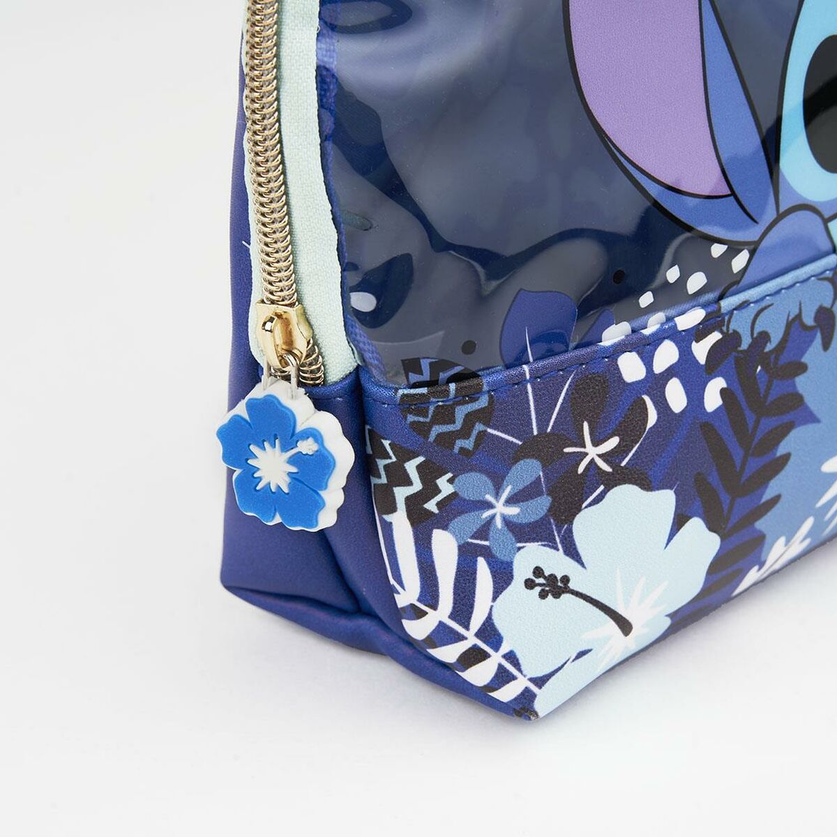 Reiseetui Stitch Blå Polyuretan
