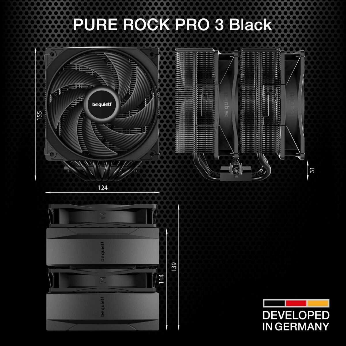 CPU-ventilator Be Quiet! BK042