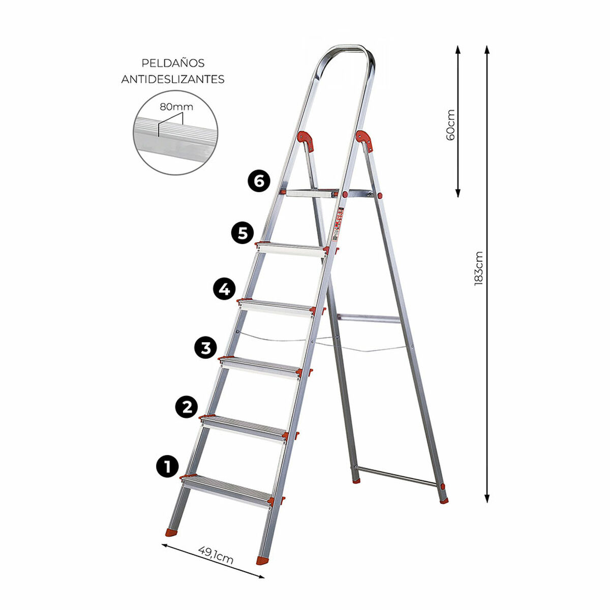 Scala Rolser Alluminio