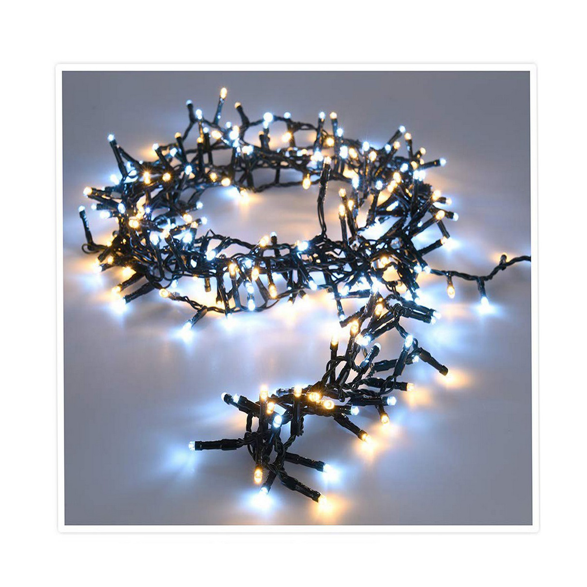 LED-lichtkrans Wit (14 m)