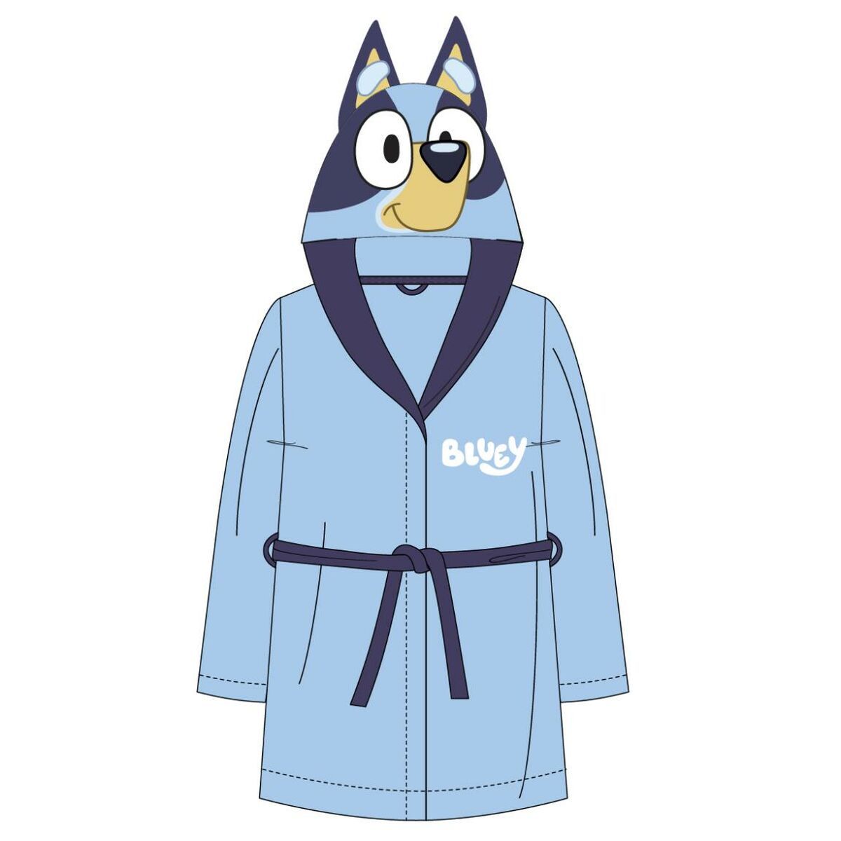 Kinder-Morgenmantel Bluey