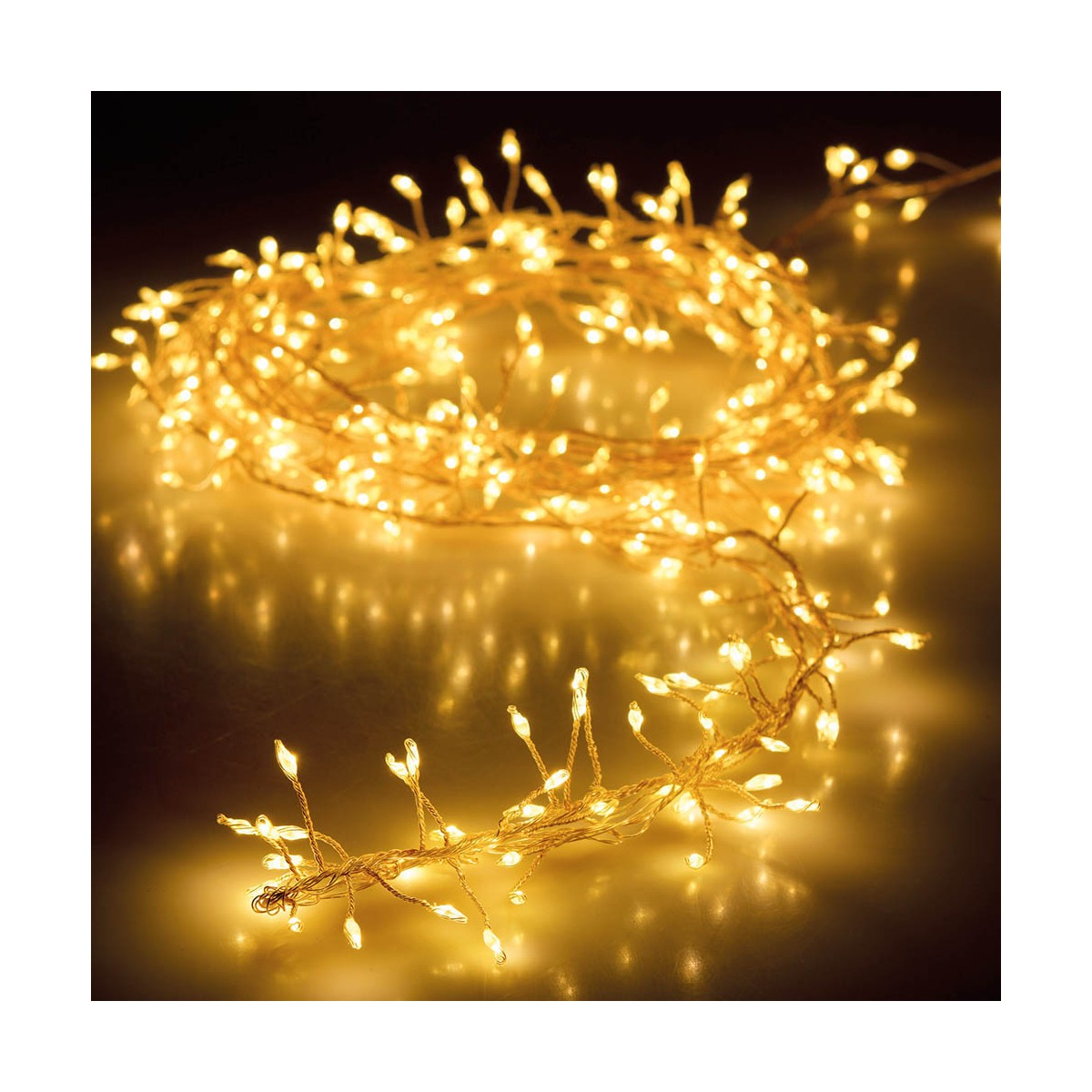 LED-lichtkrans Wit Warm wit 1,5 m