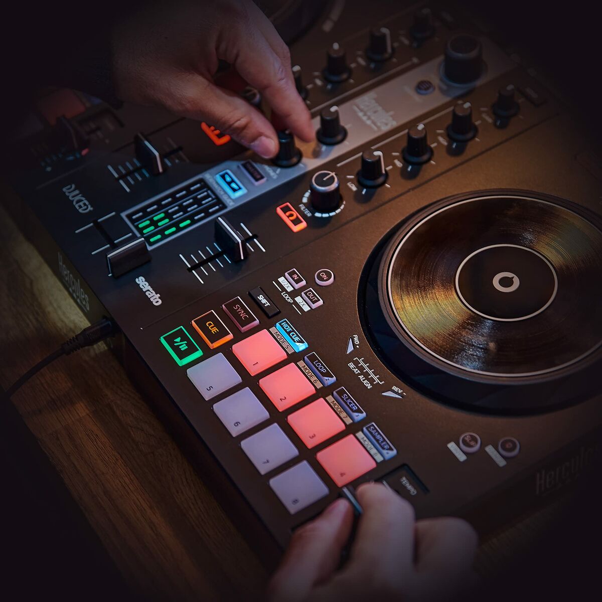 Controller DJ Hercules 48 x 48 x 5,2 cm