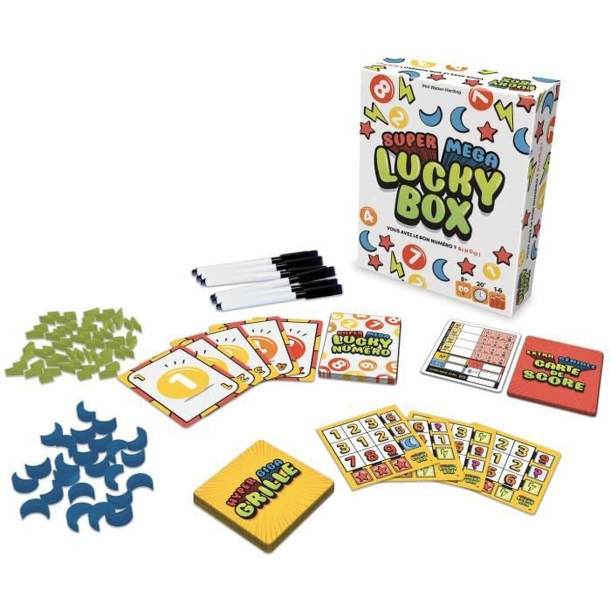 Lautapeli Asmodee Super Mega Lucky Box