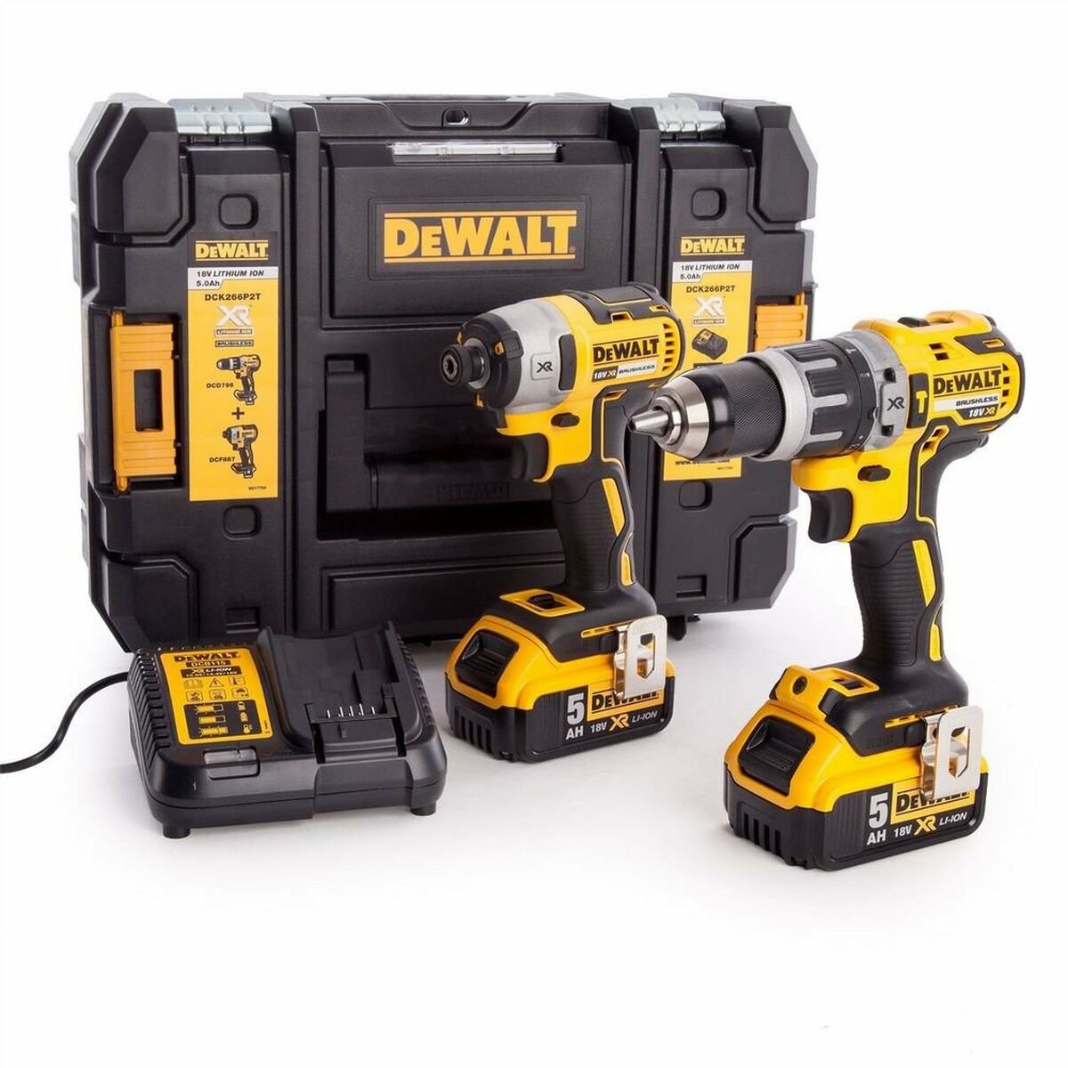 Electric screwdriver Dewalt DCK266P2T 400 W