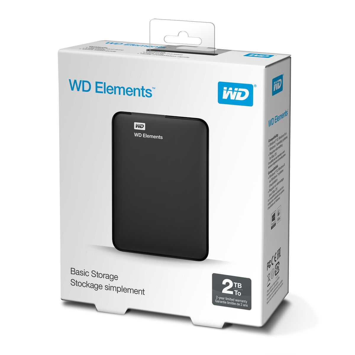 Prijenosni Hard Disk Western Digital ELEMENTS 2 TB