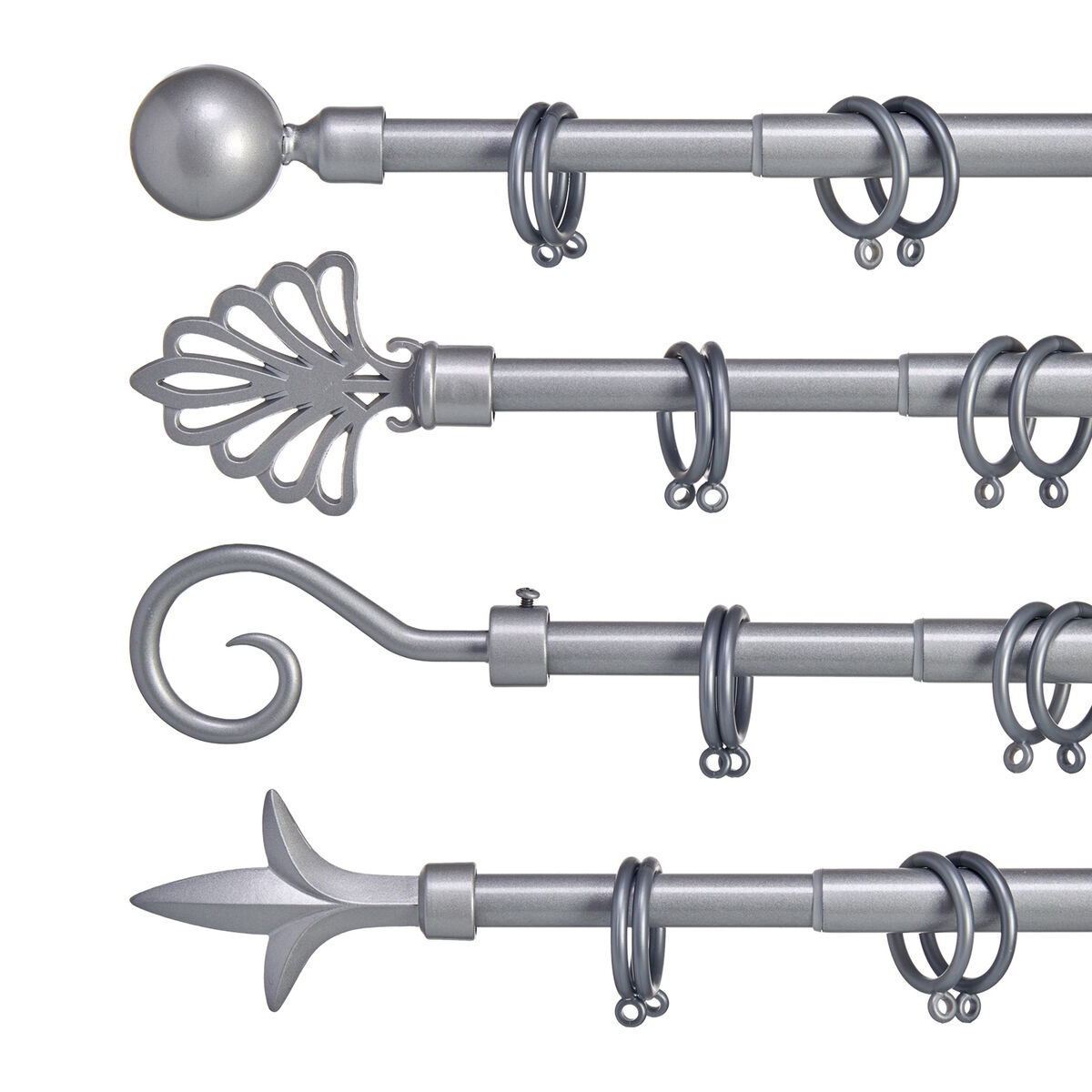 Curtain Bar Gift Decor Extendable (8 Units)