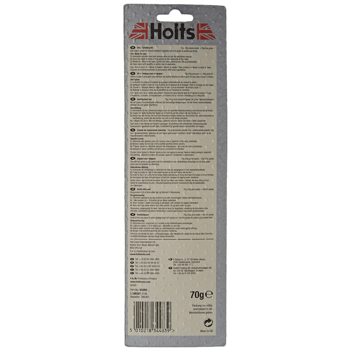 Įrankis Holts VG4RA
