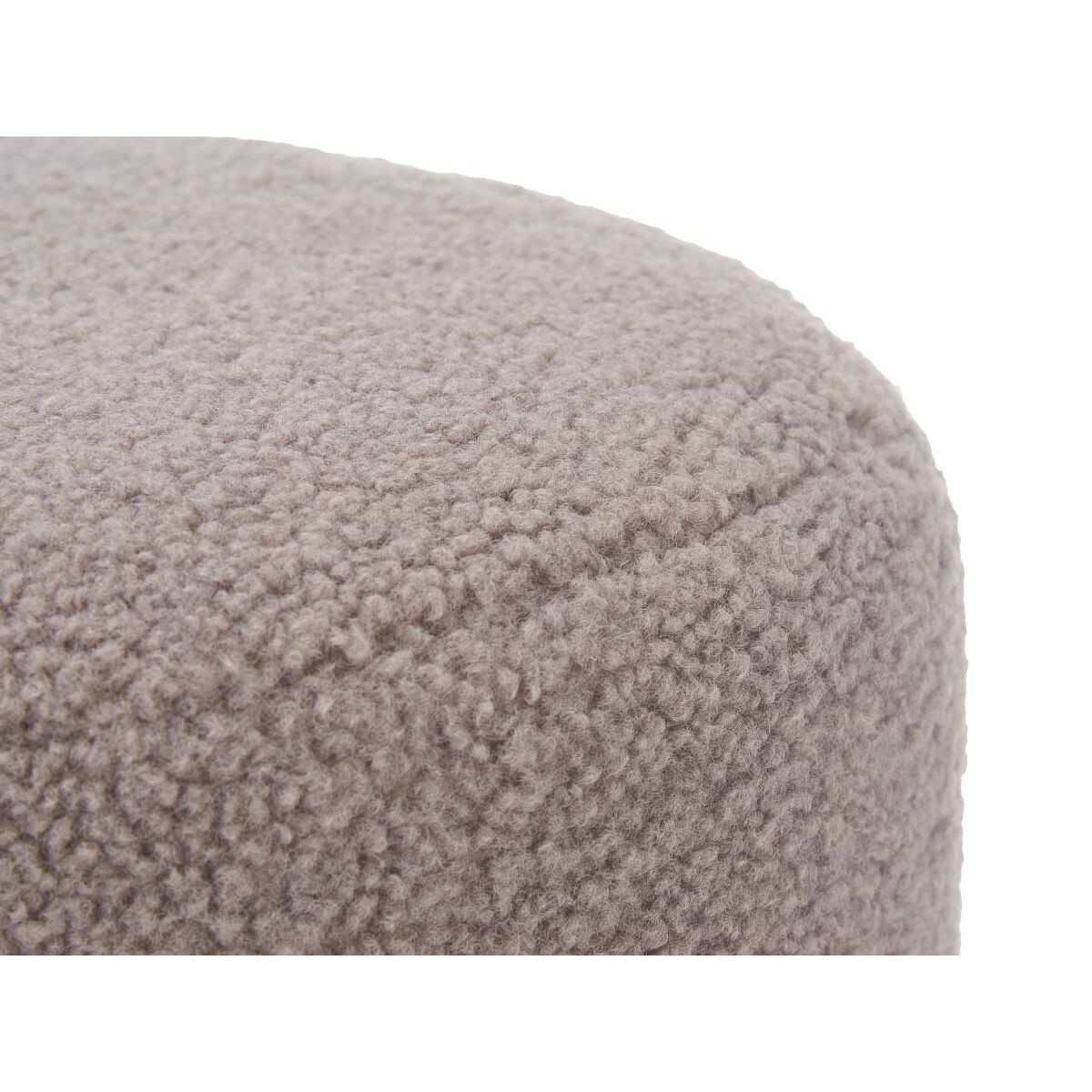Puff Gift Decor Rjava Blago Les MDF