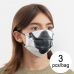 Higieninė daugkartinio naudojimo audinio kaukė Gas Luanvi M dydis Pakuotėje yra 3 vienetų