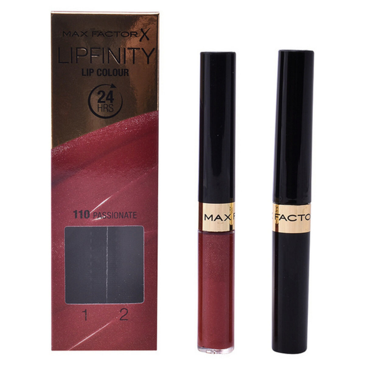 Kosmetisk sett kvinner Lipfinity Max Factor (2 pcs)
