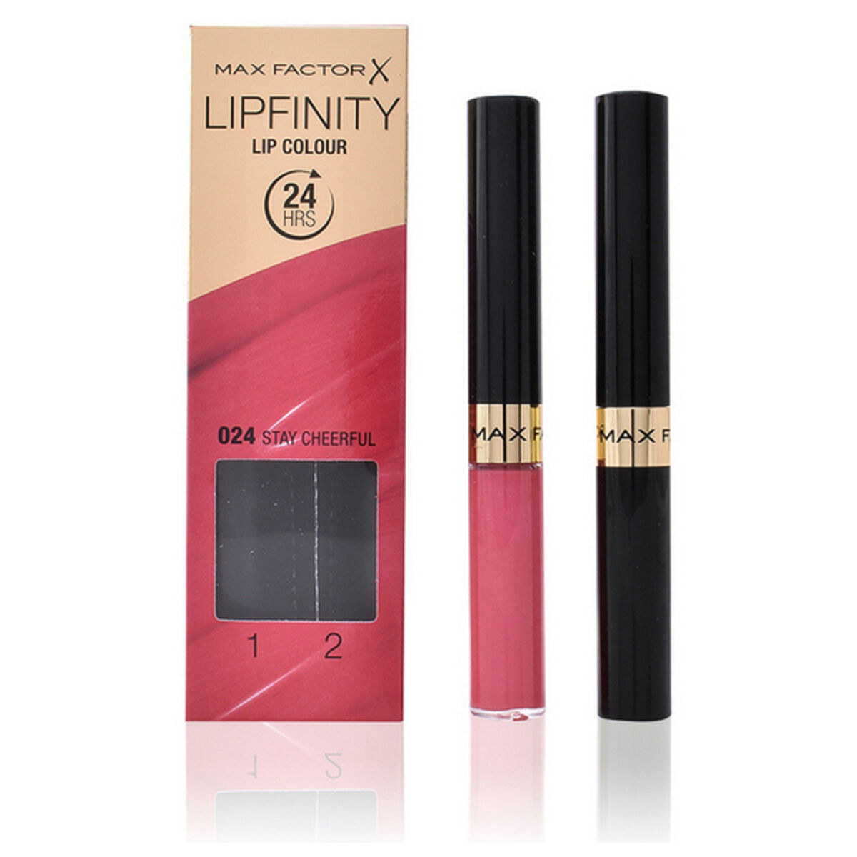 Kosmetisk sett kvinner Lipfinity Max Factor (2 pcs)