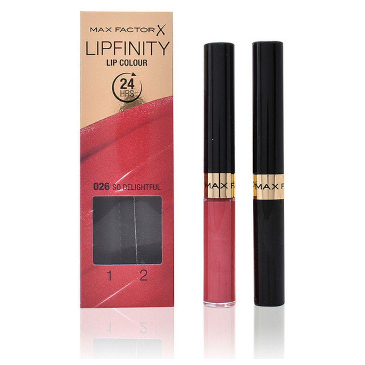Kosmetisk sett kvinner Lipfinity Max Factor (2 pcs)