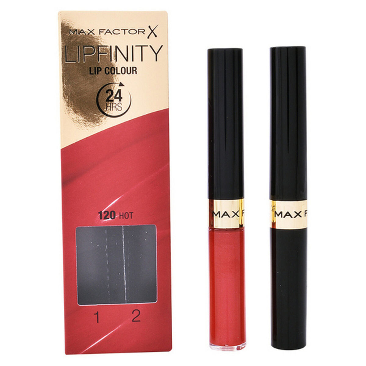 Kosmetisk sett kvinner Lipfinity Max Factor (2 pcs)