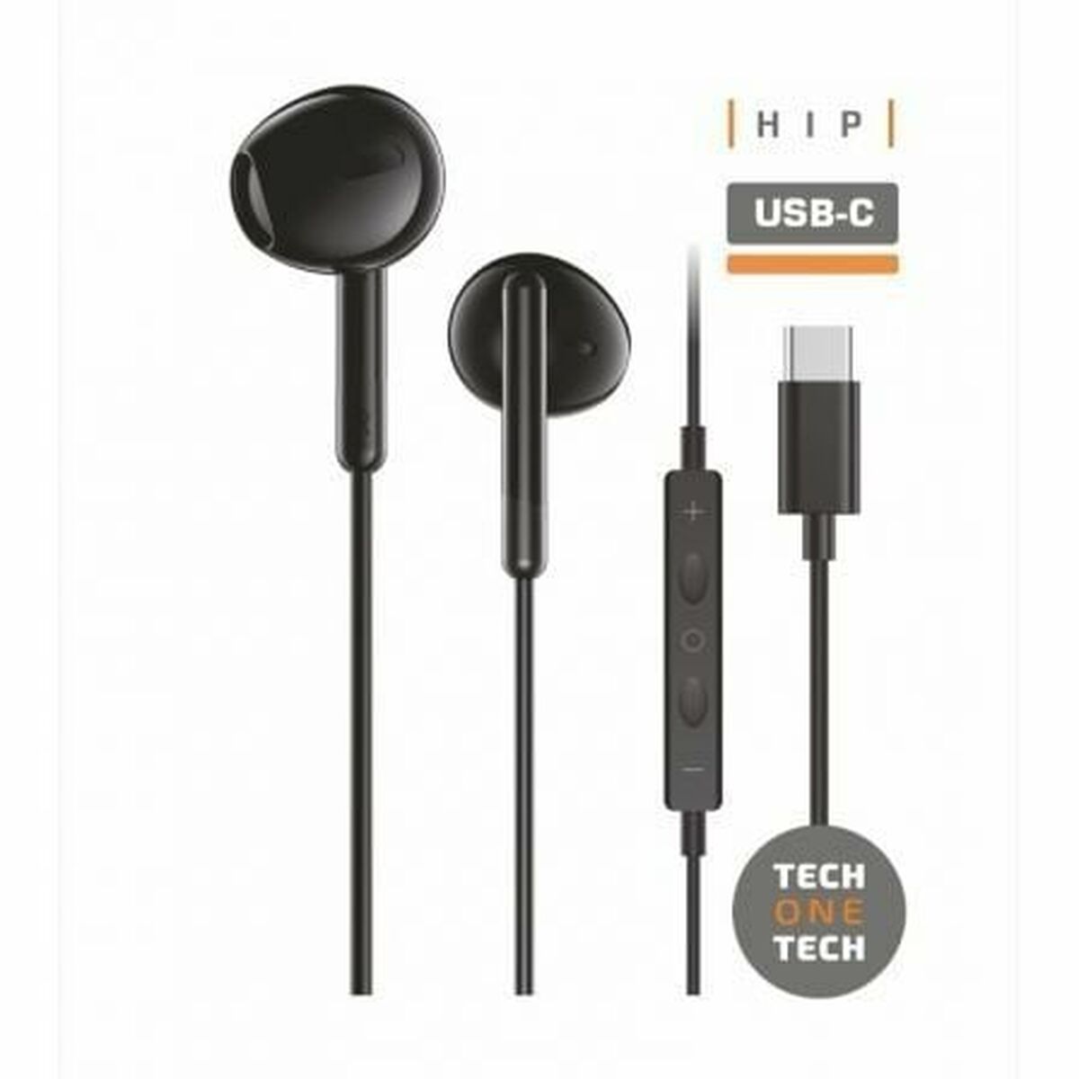 Auriculares Tech One Tech TEC1302 Preto