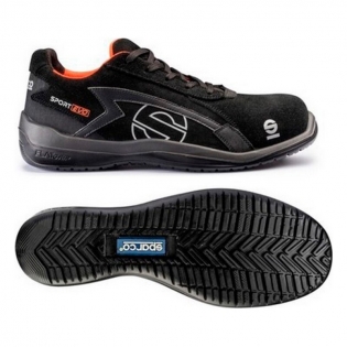 Chaussures de sécurité Racing Evo Noir et rouge - Sparco