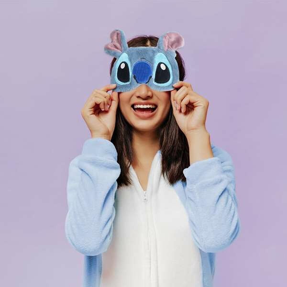 Maske Stitch Blau