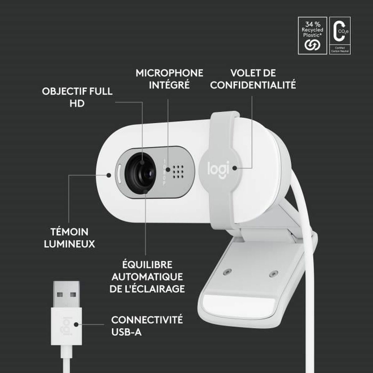 Webbkamera Logitech 960-001617