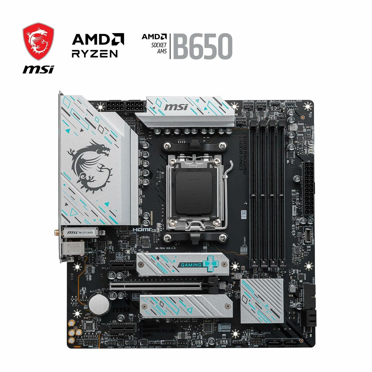 Placa Base MSI AMD AM5 AMD B650