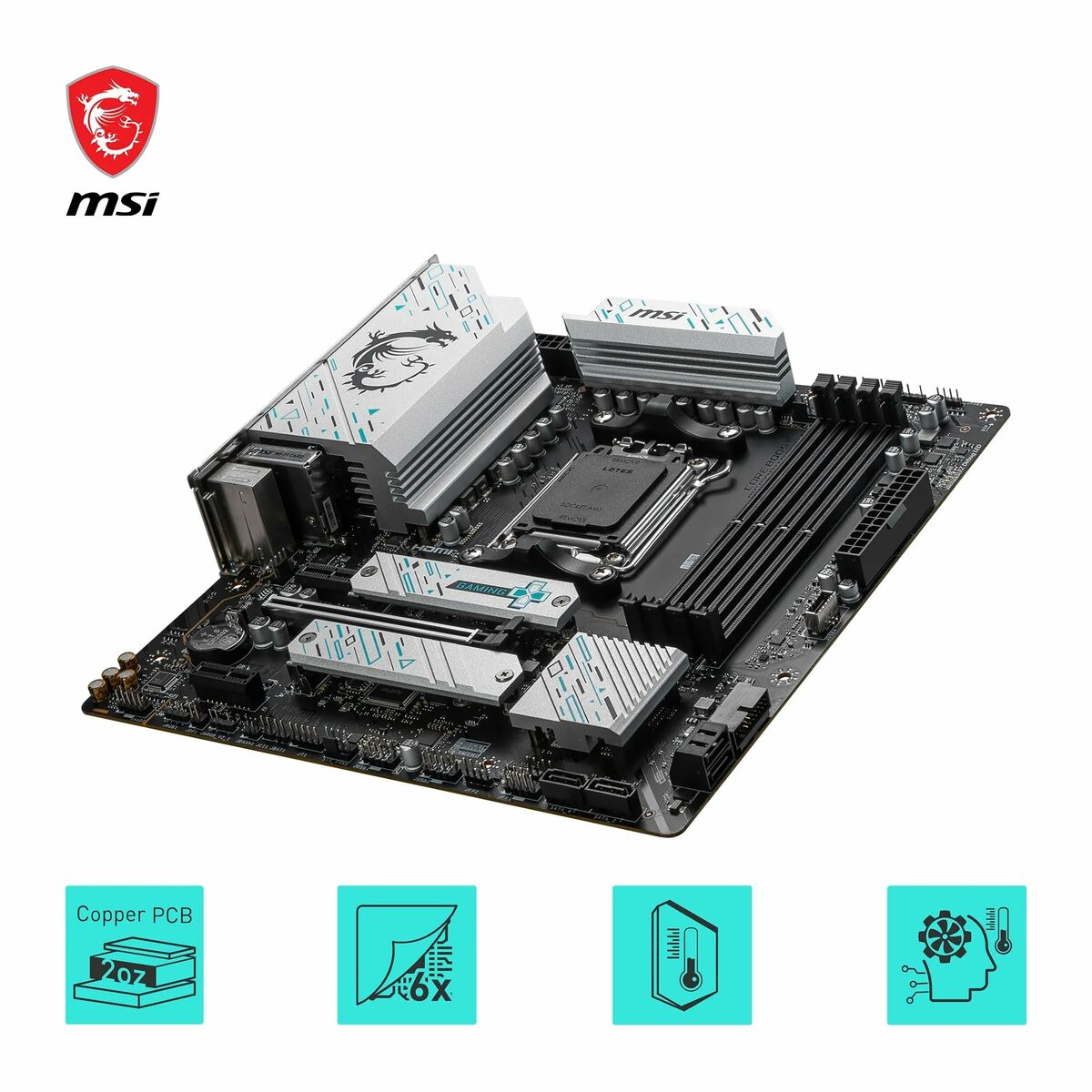 Placa Base MSI AMD AM5 AMD B650