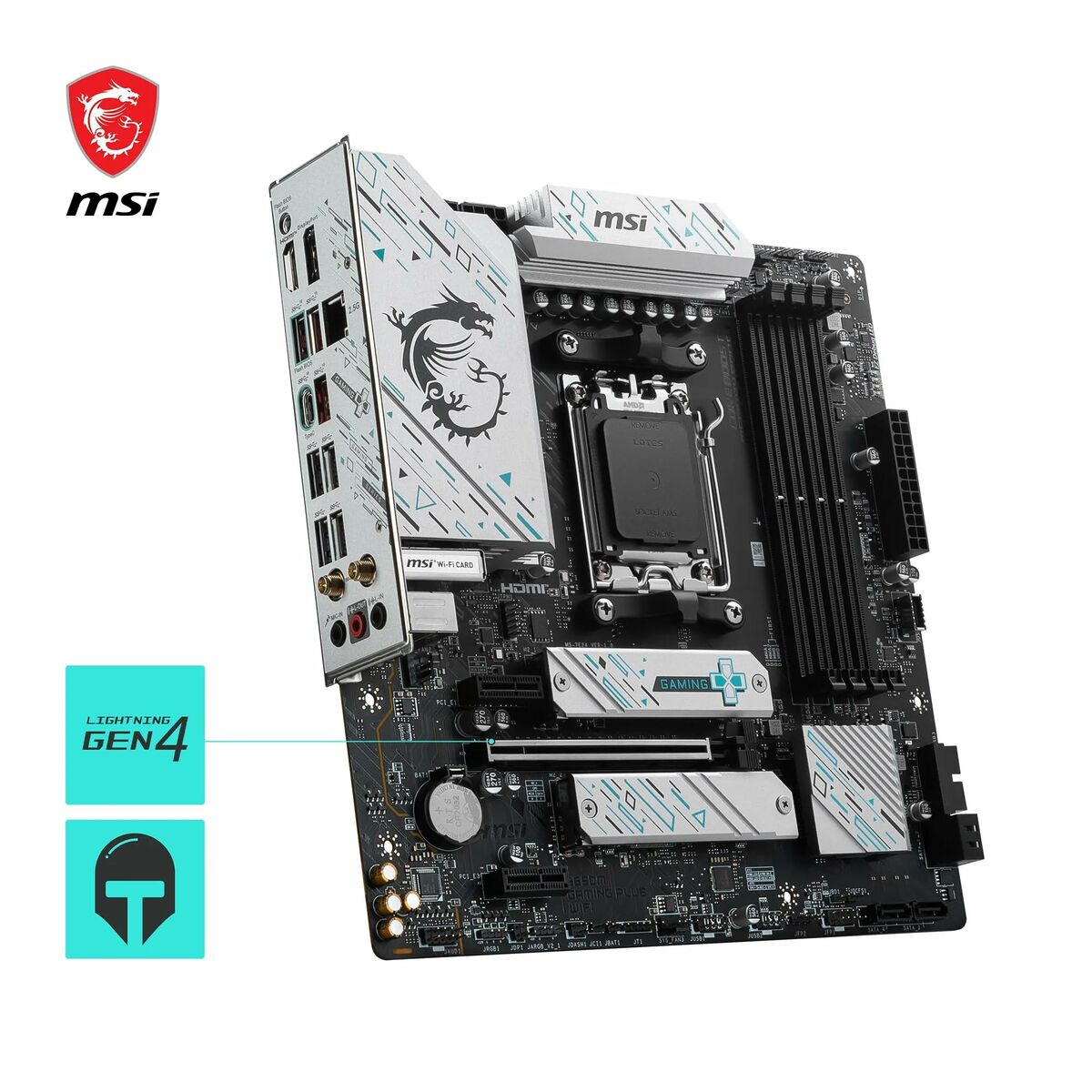 Placa Base MSI AMD AM5 AMD B650