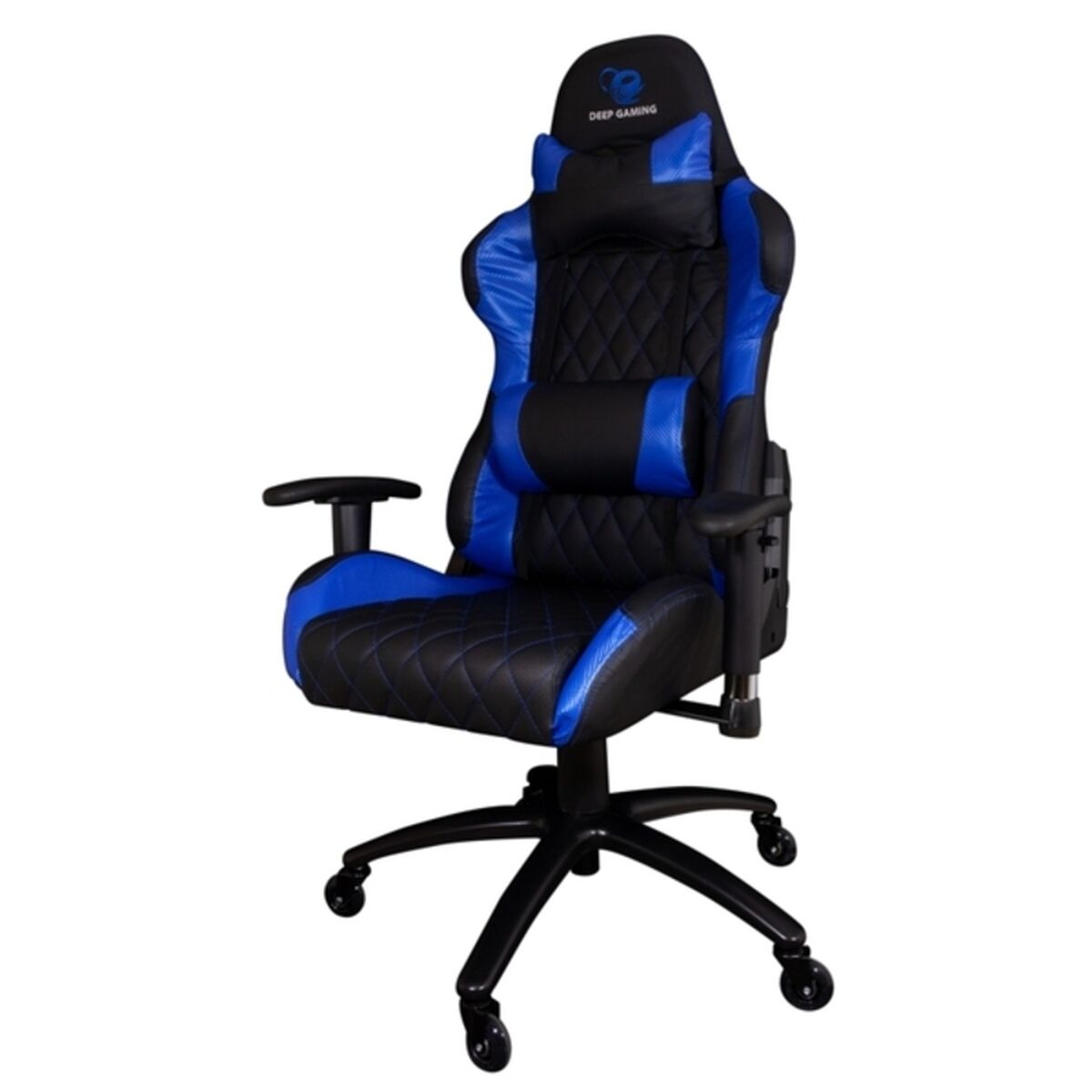 Scaun Gaming CoolBox Deep Command II Albastru Negru