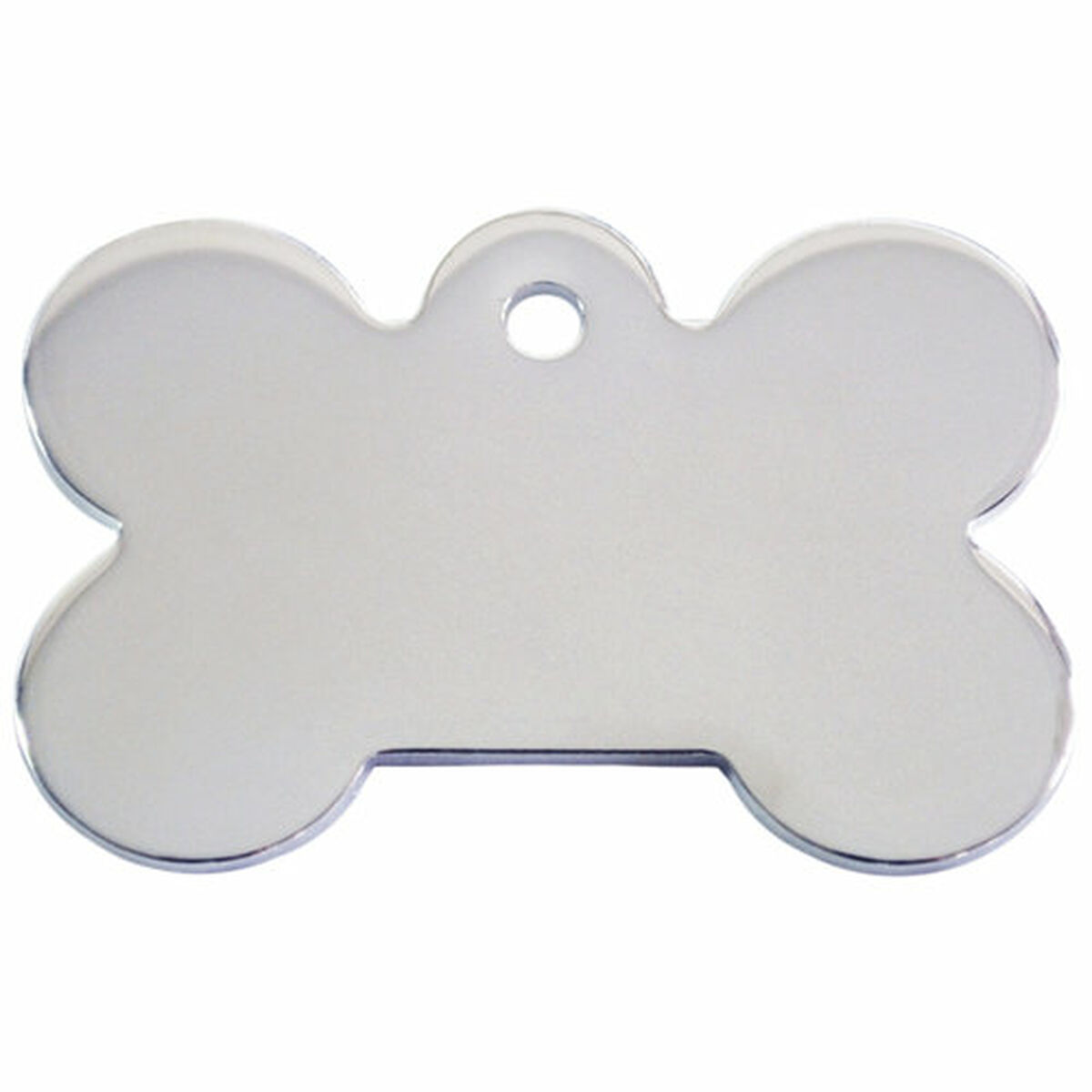 Identification plate for collar Imarc Bone Silver