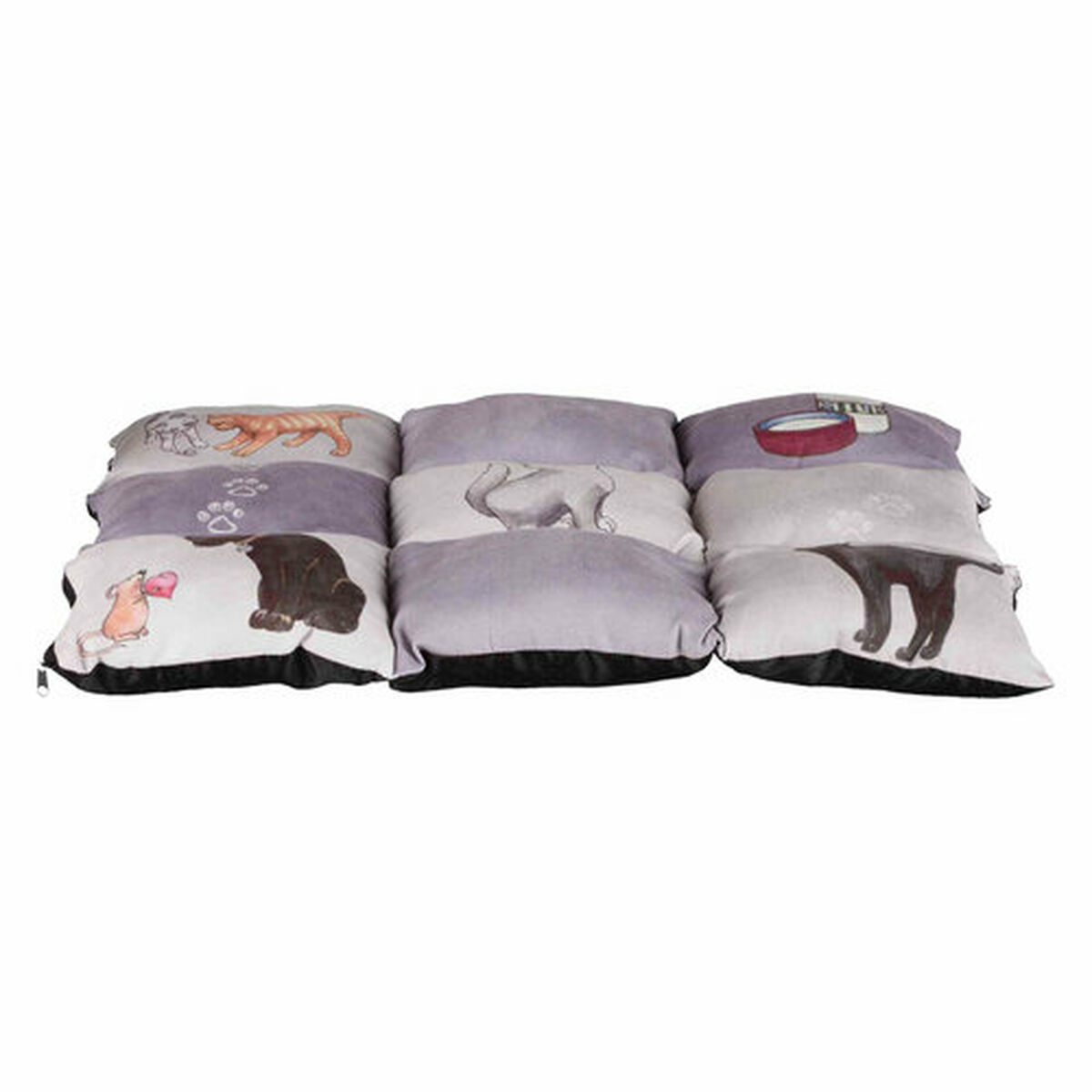 Hundebett Trixie Grau Patchwork